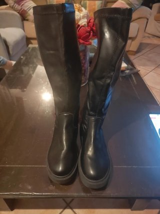 Botas altas negras