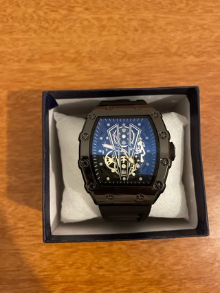 Reloj de pulsera negro