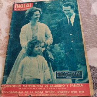 Revista antigua HOLA 1960