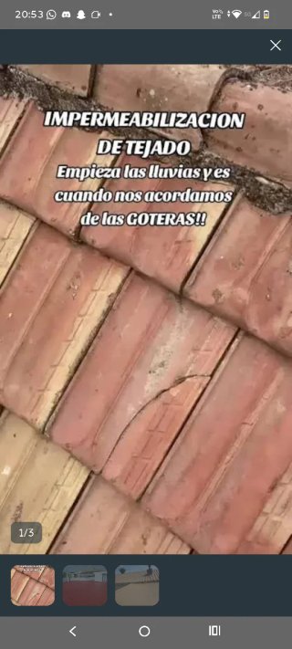 Reparación de tejados y canalones