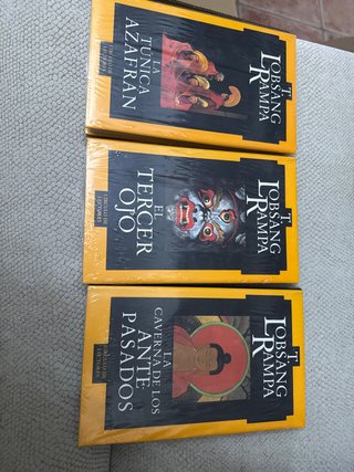 Lobsang Rampa 3 libros precintados