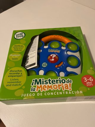 Juego de Memoria LeapFrog ¡Misterio de la Memoria!