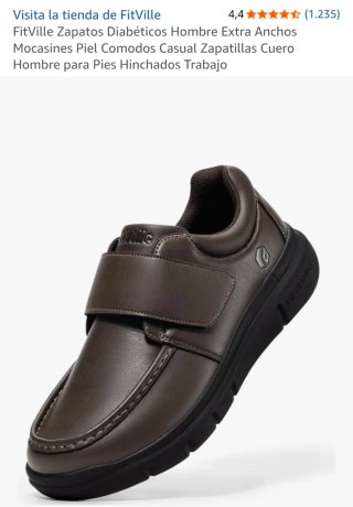 Zapatos Fitville Marrones Talla 44