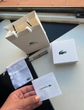 Pulsera Lacoste de Acero Inoxidable