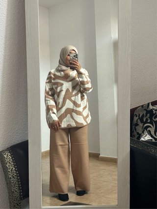 Conjunto de dos piezas estampado