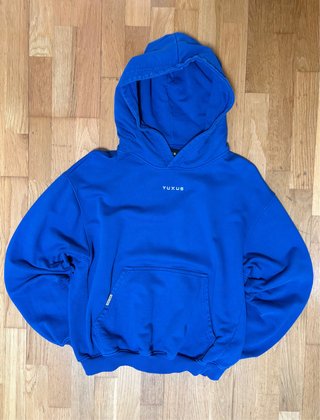 Sudadera Yuxus Azul Eléctrico Oversize