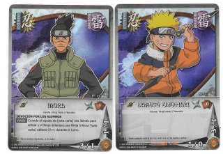 Cartas Naruto Bandai 2002