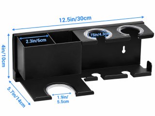 Organizador de Baño Negro