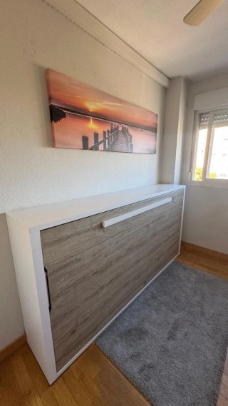 Cama abatible horizontal 90x190 | Plegable