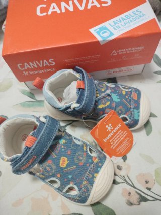 Sandalias Biomecanics Canvas Talla 20