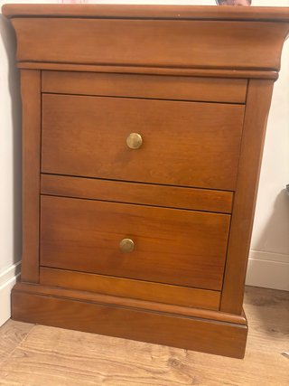 SOLO HOY!Conjunto de 2 Mesillas de Noche de Madera