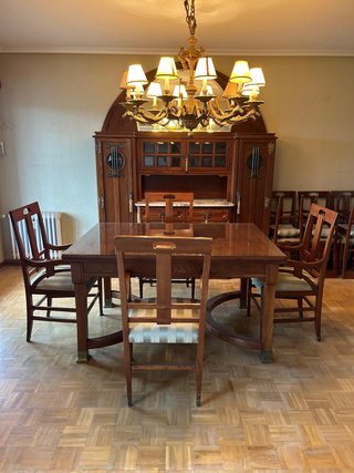 Mesa de Salón de Madera
