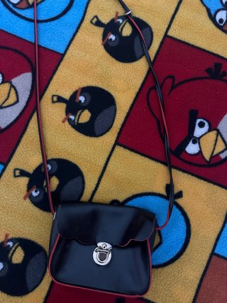 Bolso bandolera negro pequeño