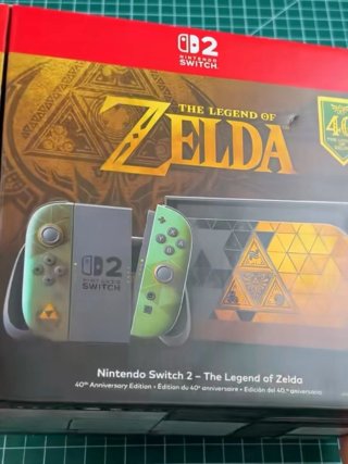 Nintendo Switch 2. Edición Zelda 40th Anniversario