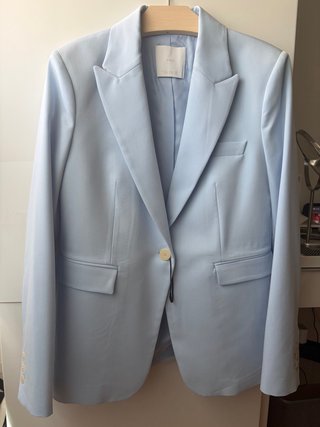 Blazer Mango Azul Talla 40 (M/L)