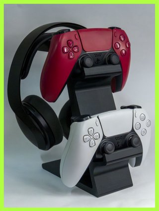 Soporte 3D para Mandos y Auriculares