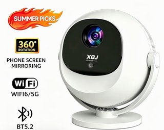 Proyector Portátil XBJ 1080p 360°