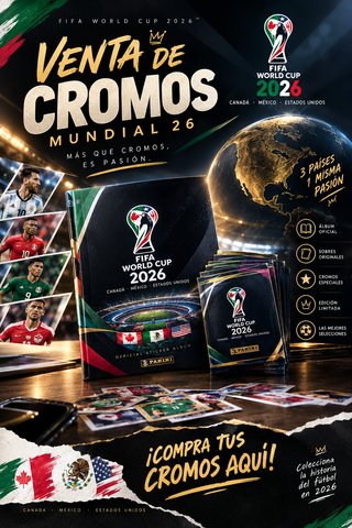 Cromos Mundial 2026 Panini