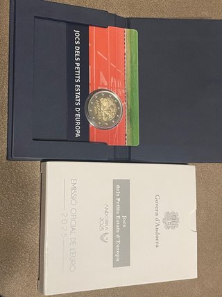 Moneda 2 Euros Andorra 2025 Conmemorativa