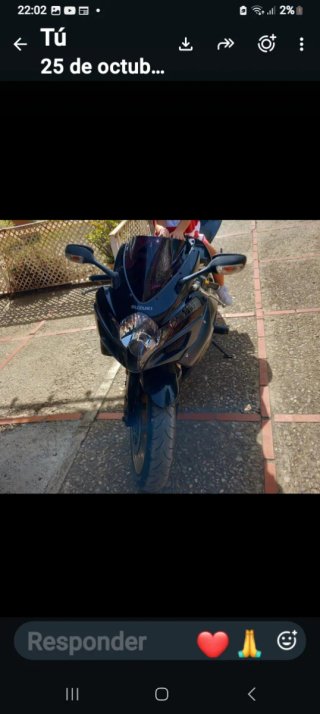 Suzuki GSX-R 600 Negra
