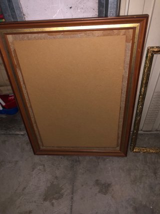 Marco Grande de Madera con Cristal mas regalo