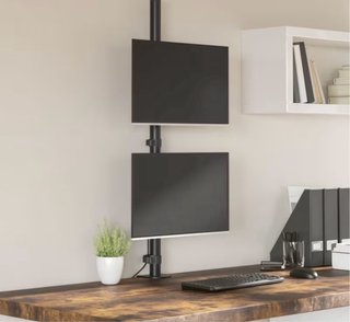 Soporte Vertical para 2 Monitores