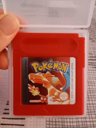 Juego Pokémon rojo  Game boy