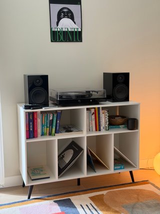 Mueble Estantería Blanco con 6 Huecos