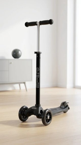 Patinete Maxi Micro Deluxe Negro