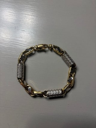 Pulsera de Oro 18k con Detalles