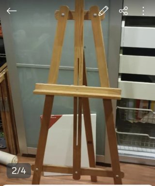 Caballete de Pintura de Madera