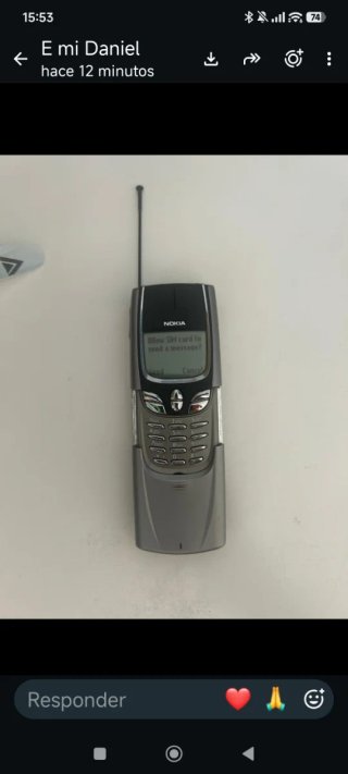 Nokia 8890 Plateado