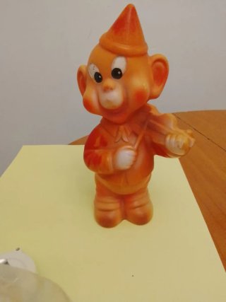 Muñeco de Goma Vintage