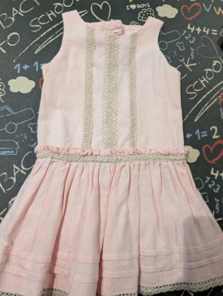 Vestido de Niña Rosa