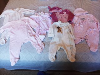 Lote de prendas de ropa para bebé De 0 a 3 meses