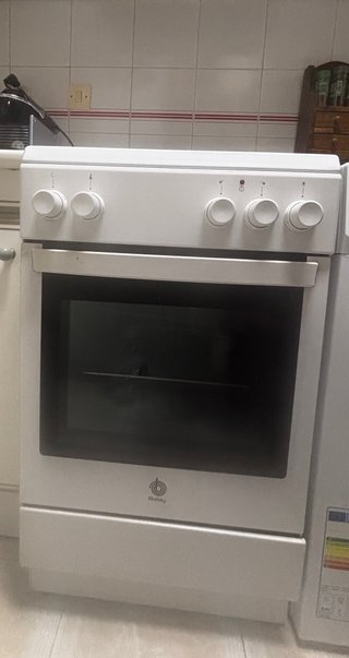 Cocina vitroceramuca Balay Blanca