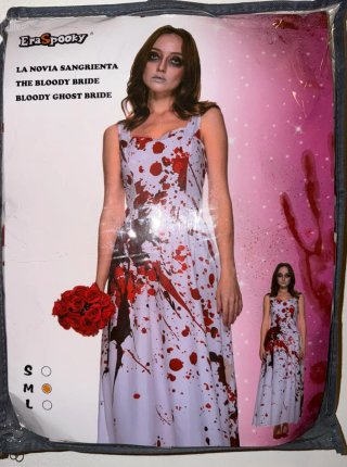 Disfraz Novia Sangrienta EraSpooky Talla M