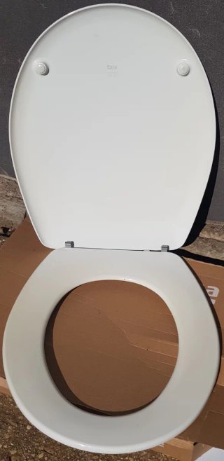 Tapa WC Roca Blanca