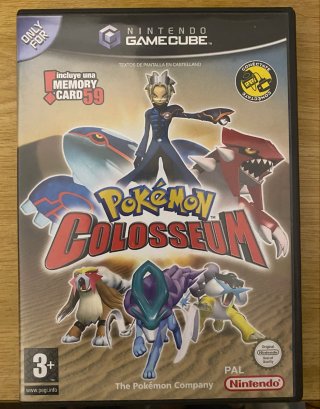 Pokemon Colosseum PAL España GameCube Con manual