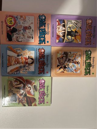 ONE PIECE 5 primeros tomos ¡Edición limitada!