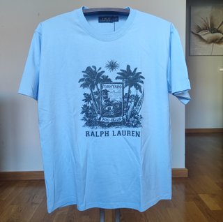 Camiseta Ralph Lauren Azul Talla L