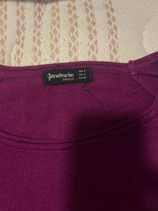 Jersey de punto fino amplio