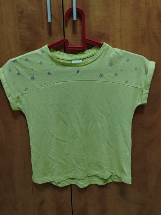 Camiseta Manga Corta Estampado Estrellas