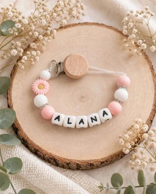 Chupetero Personalizado de Silicona alimentaria