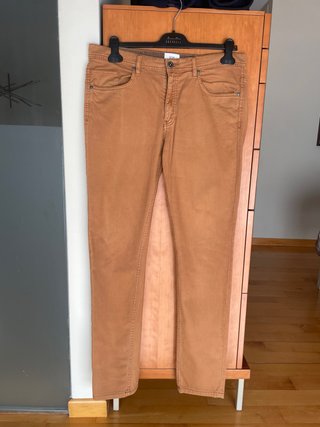 Pantalón Tejano Mostaza/Marron