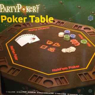 Mesa de Póker PartyPoker Tablero de 122 cm
