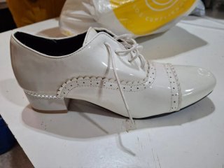 Zapatos Oxford Blancos