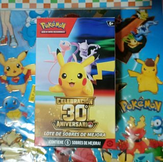 Caja Cartas Pokémon Booster Bundle 30 Aniversario