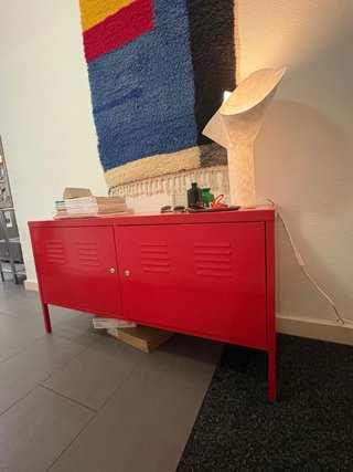 Mueble Metálico IKEA Rojo