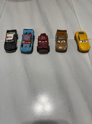 Lote de 5 coches de Cars